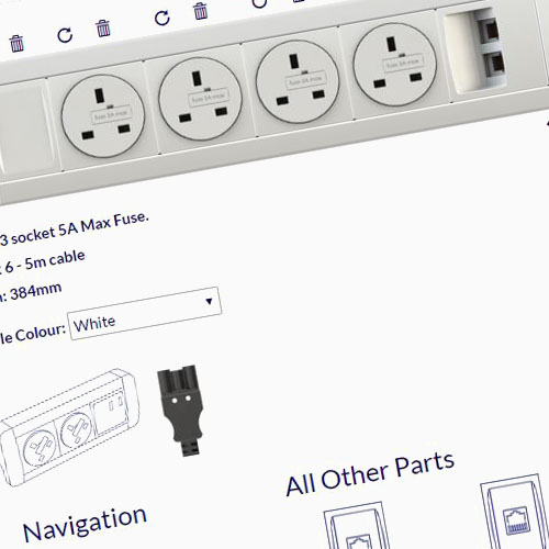 Desk Gear - Create your own module with our Product builder and configurator